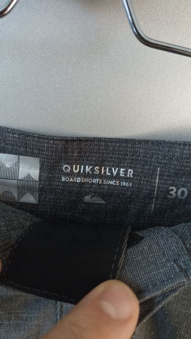 Kąpielówki męskie szare krótkie boardshorty Quick Silver