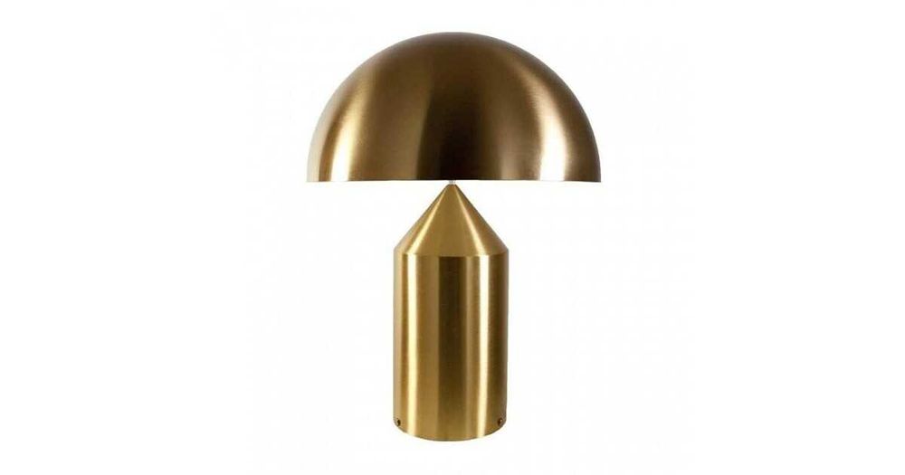 Candeeiro de mesa ATOLLO D.50CM Dourado da Oluce (Original e Novo)