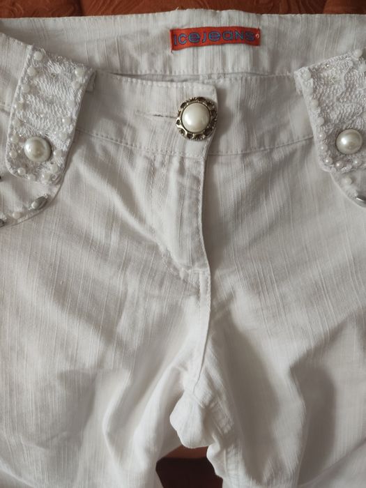 Штани жіночі льон