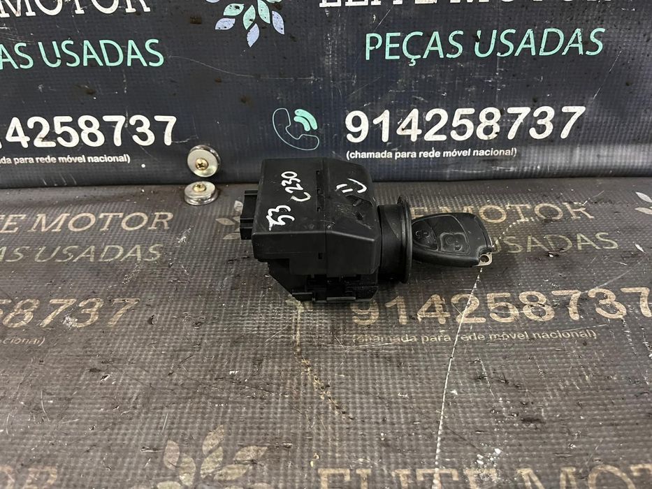 Canhão de ignição chave usado MERCEDES CLASS C W203