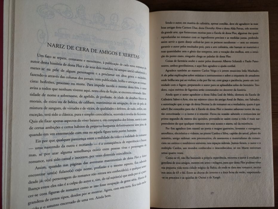 C " Dona Flor e Seus dois Maridos " Jorge Amado (Opt. estado)