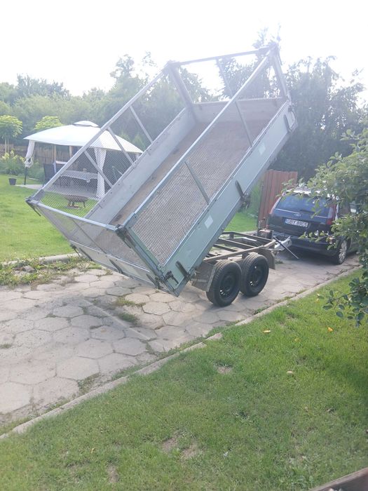 Przyczepa wywrotka 3 str kiper Baos 2500 kg Dmc