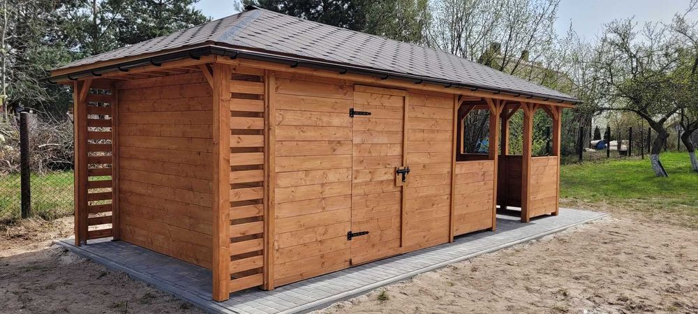 Domek narzędziowy domek ogrodowy gospodarczy schowek altana 7x3