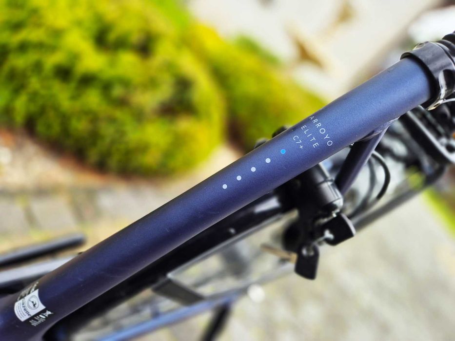 Rower elektryczny GAZELLE Arroyo Elite C7+ M/53cm 253 km, JAK NOWY !!!