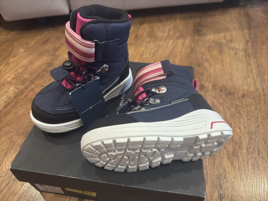 Buty tommy hilfiger 24 sniegowce