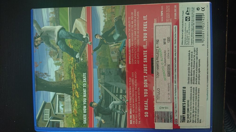 Tony Hawk's Project 8 Playstation 2 PS2