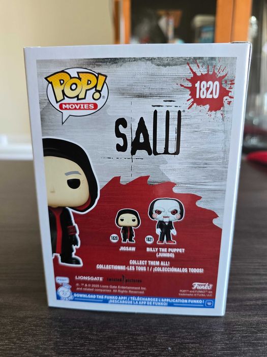 Jigsaw #1820 Funko POP *NEW*64740228749057123
