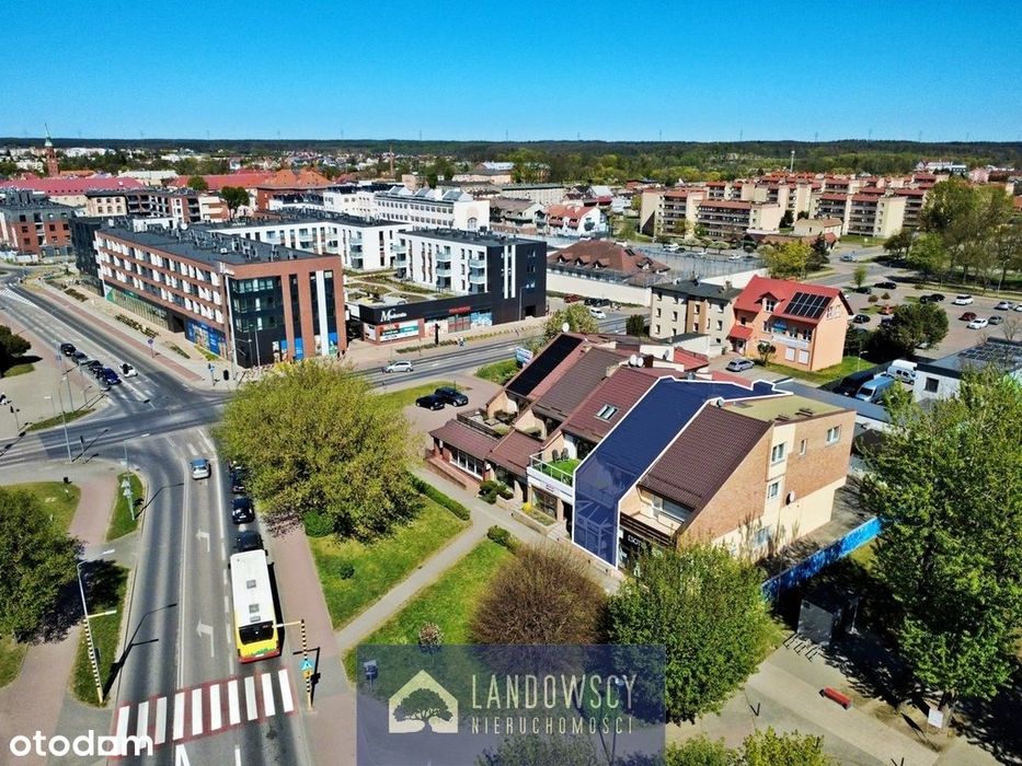 Lokal z przestronnym mieszkaniem w centrum miasta