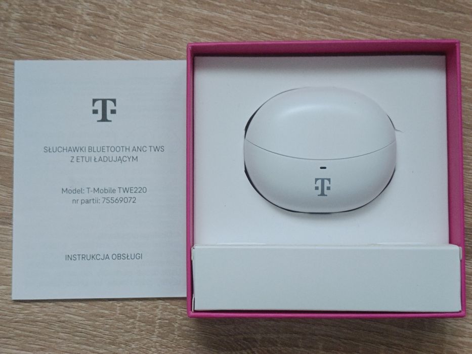 Słuchawki T-Mobile ANC TWS TWE220 bluetooth