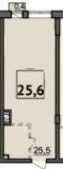 1-комнатная квартира по адресу Куликово поле пл. (площадь 25,6 м²) - Atlanta.ua - фото 3