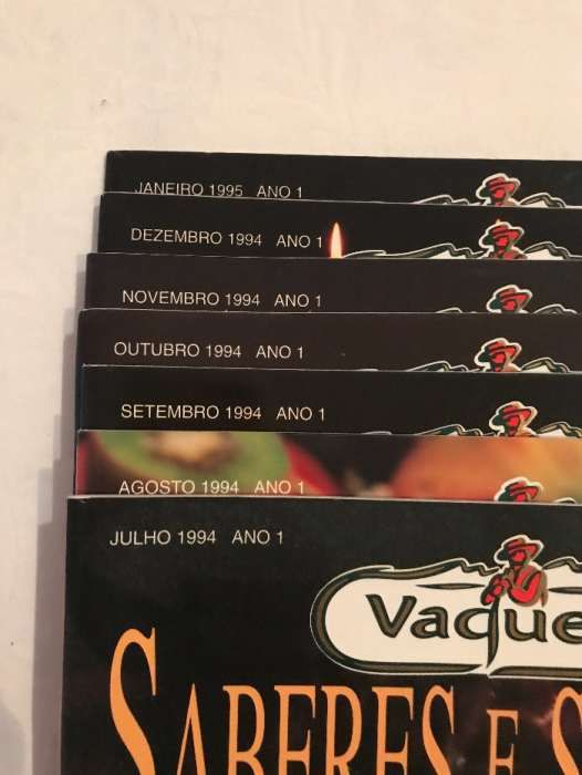 Revistas Vaqueiro "Saberes e Sabores"