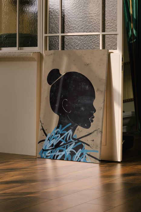 Plakat 50x70 płótno na krośnie