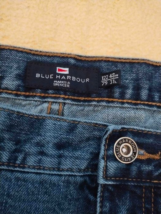 Джинси чоловічі великі нові Blue Harbour W48 L31  MARKS & SPENCER