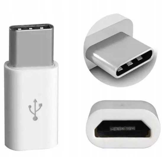 przejściówka z micro usb na micro usb type C usb-c typ c