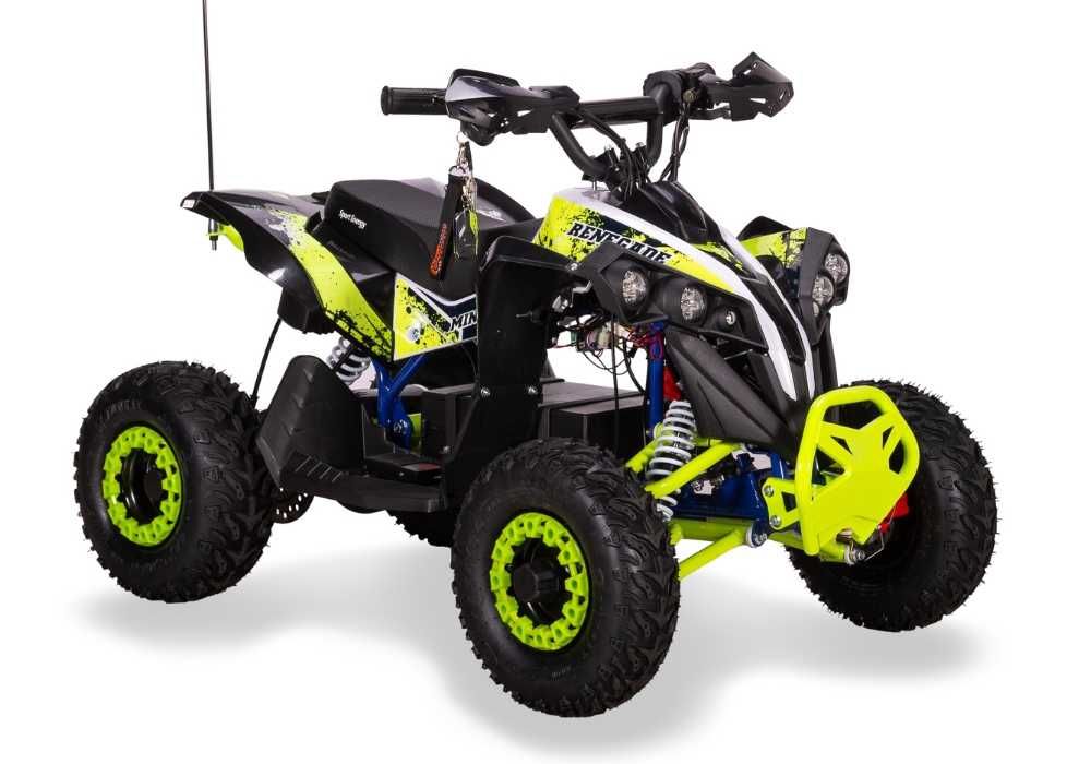 Дитячий Електроквадроцикл Sport Energy FFK 1200 Зеленого кольору в Артмото Кривий Ріг з гарантією