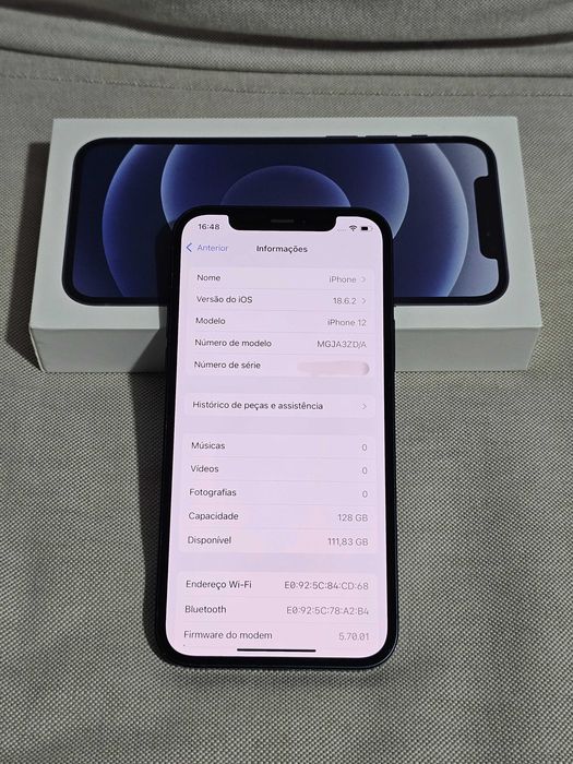 Iphone 12 128Gb.  Muito bom.