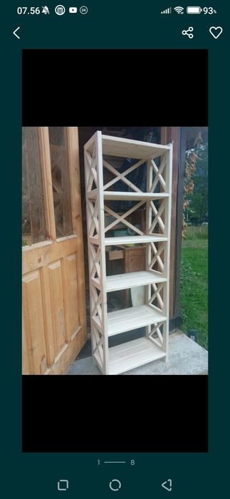 Єтажерка етажерка вироби з дерева.