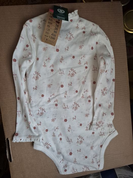 Body długi rękaw rozmiar 92