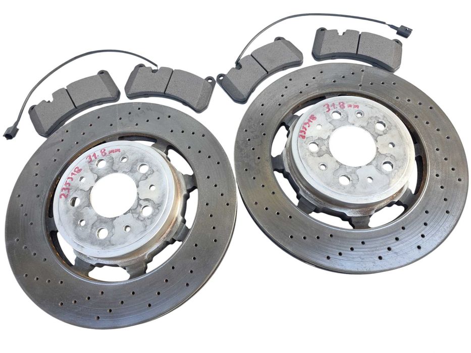 Maserati Granturismo [07-19] tarcza tarcze klocki hamulcowe PRZÓD 360