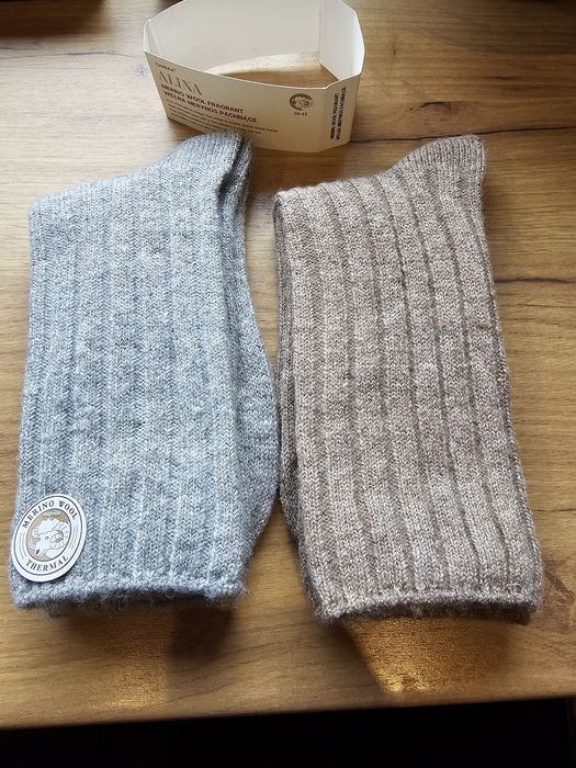 Dwie pary skarpet Merino 39-42
