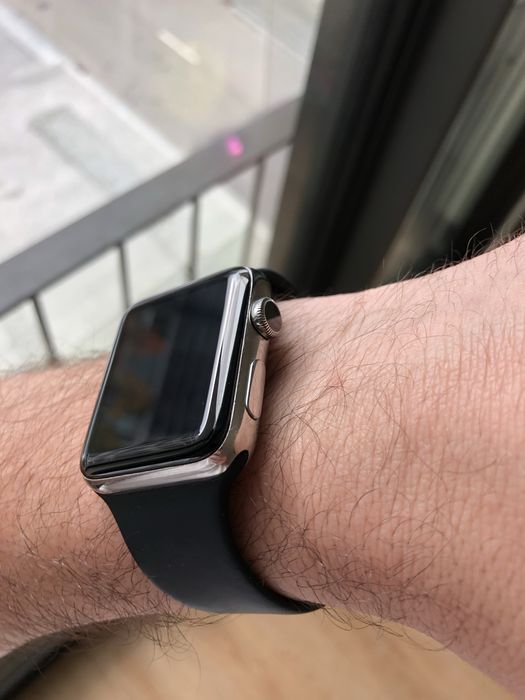 Apple Watch 2 aço e vidro de safira