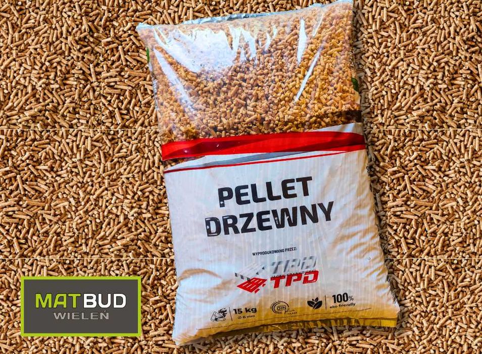 Pellet, Pelet, drzewny sosnowy TPD, LAVA, OLBIŃSKI 15kg HDS Winda