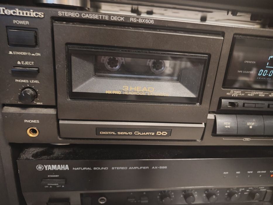Magnetofon RS BX 606 Technics 3 głowicowy
