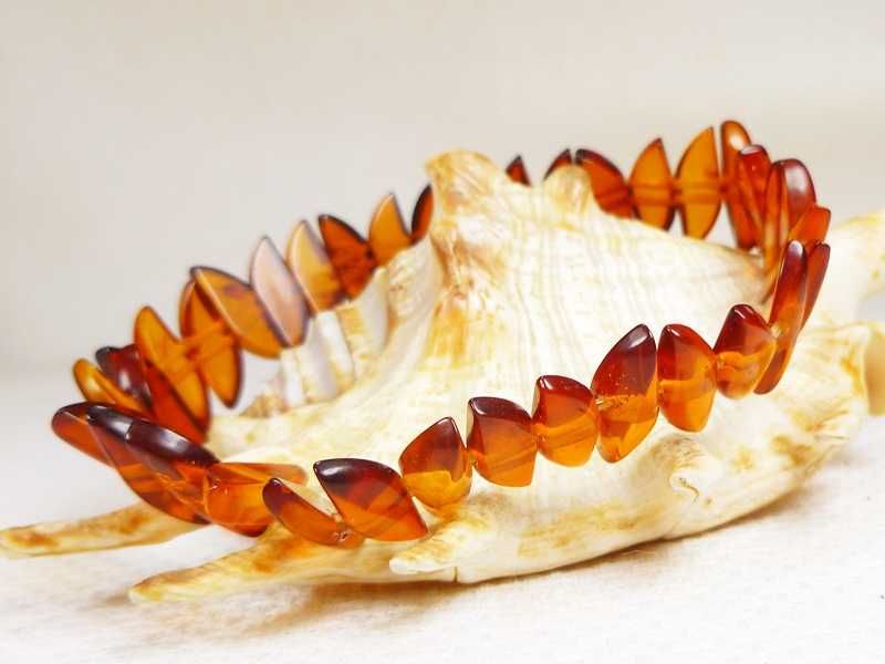 Bransoleta Bursztyn Bałtycki