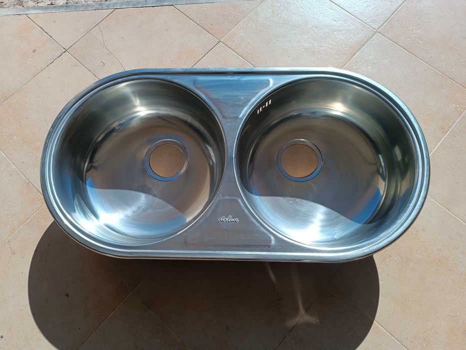 Lava-Louça Inox duplo