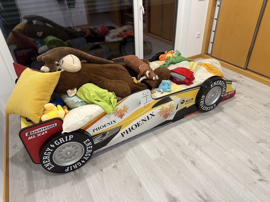 Cama individual carro