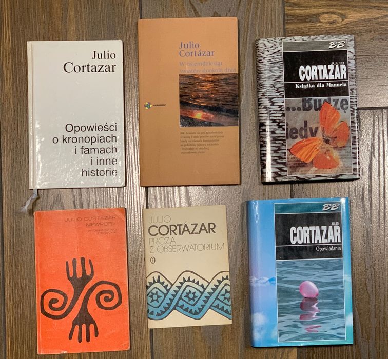 Książki autorstwa J.Cortazar - komplet 6 szt.