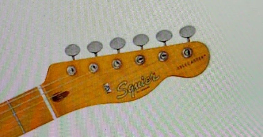 Fender Telecaster Squier Ed 40º aniv - cor Vintage -