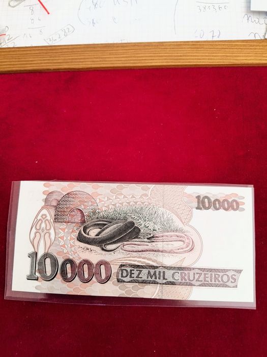 Banknoty 10000 mil 1993 Brazylii