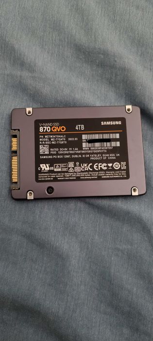 SSD 4tb Kingston 2.5 sata