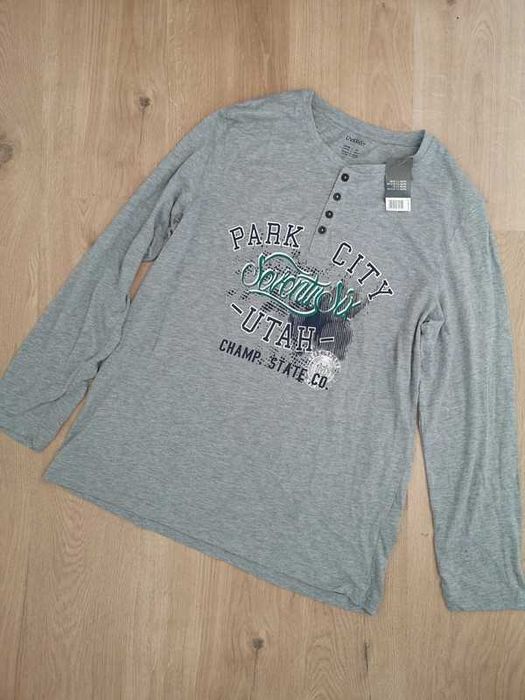 Livergy bluzka szara z długim rękawem nowa 40/L