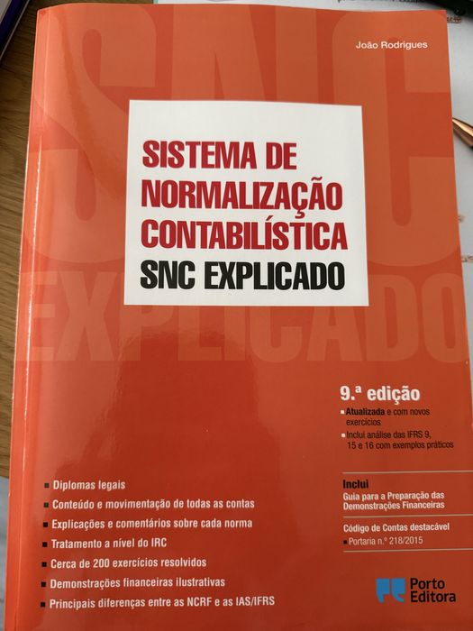 Livro Sistema de Normalização Contabilística SNC Exolicado