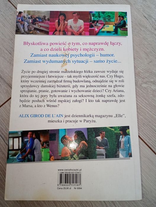 Książka kobieta na Marsie mężczyzna na Wenus