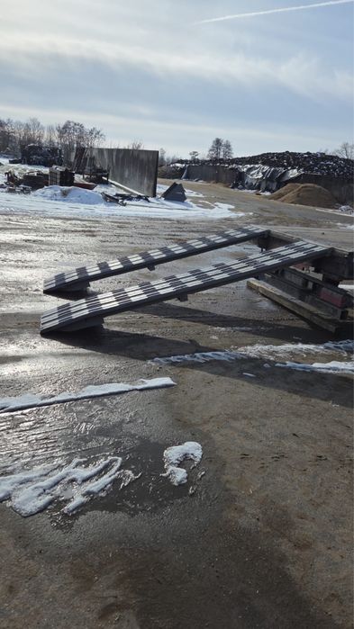 Najazdy aluminiowe masywne  325cm