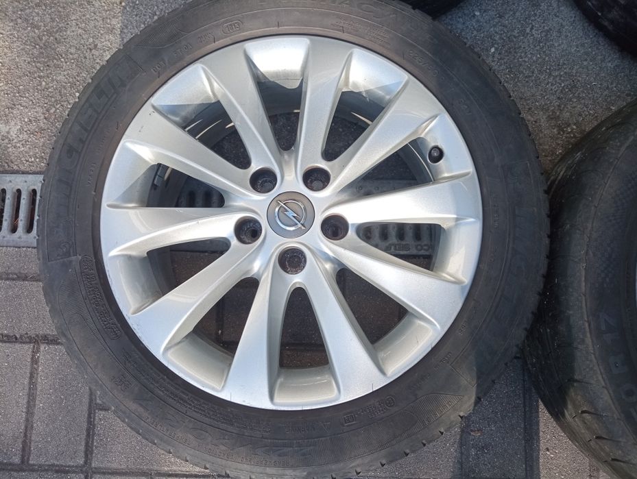 Opel Astra J, Zafira C felgi aluminiowe 17 cali oryginał, opony gratis