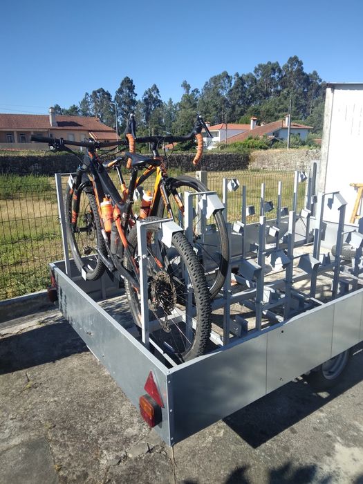 Atrelado transporte de bicicletas