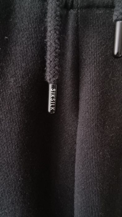 Siksilk dresy dres kompletne czarny S