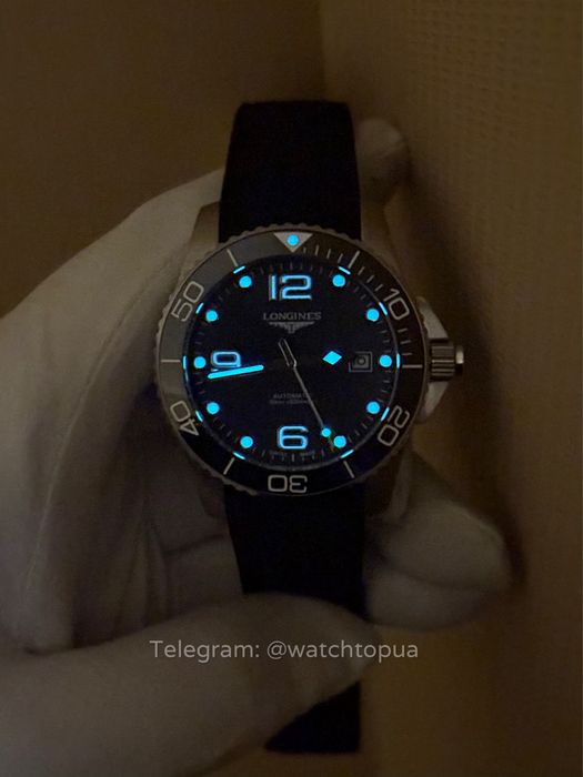 Годинник Longines HydroConquest Black