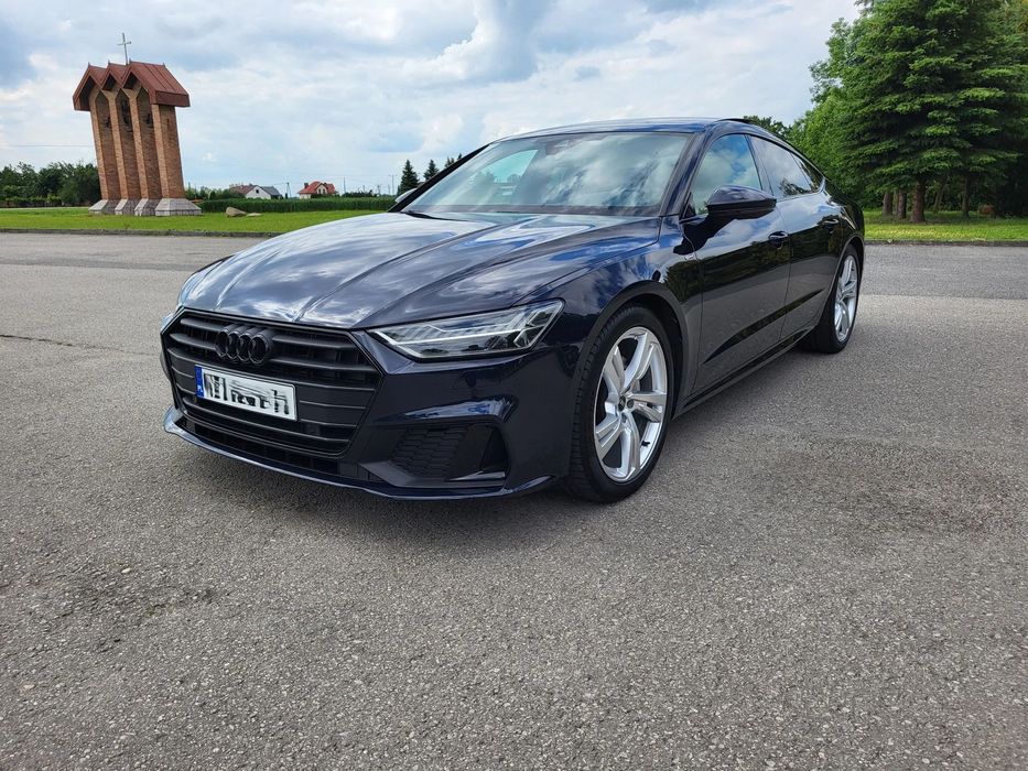 Audi A7 Sportback C8 S Line Jak Nowa Head Up Panorama Pamięć Matrix HD Valcona 20 Cali