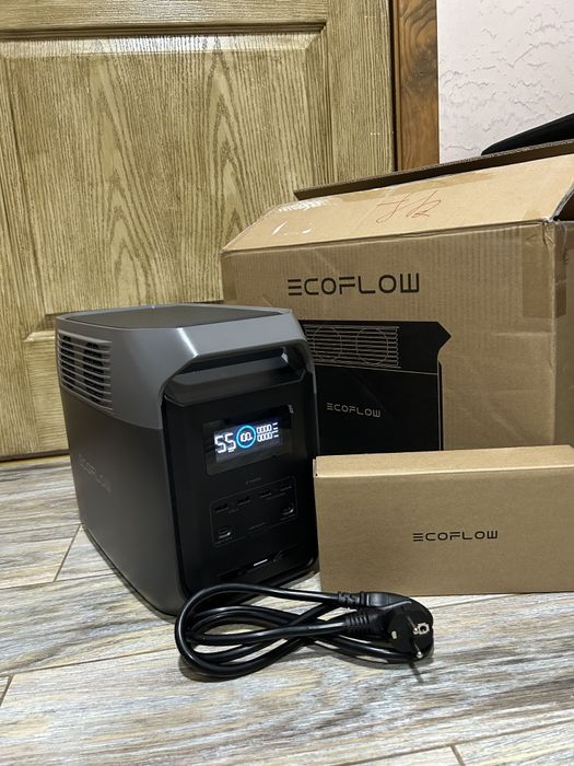 EcoFlow Delta 3 1500  НОВА ЄВРОРОЗЕТКИ