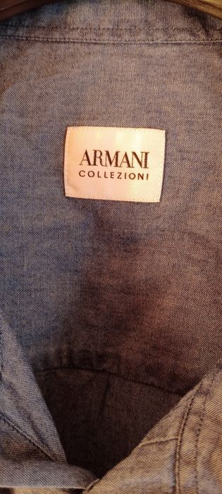 Camisa Armani azul