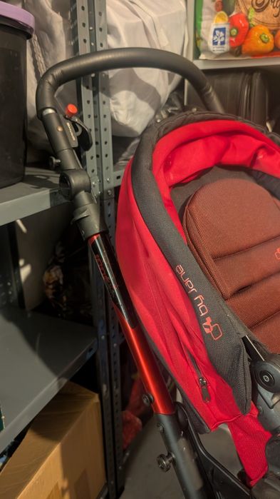 Conjunto Carro Bebé Jane Epic Vermelho