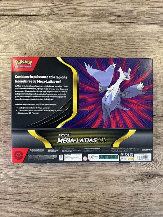 Cofre Pokémon Mega-Latias ex – Novo e Selado (fr)