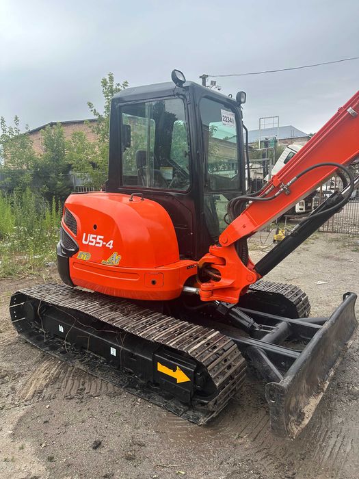 Міні-екскаватор Kubota U55-4 2018 рік 2500 мотогодин