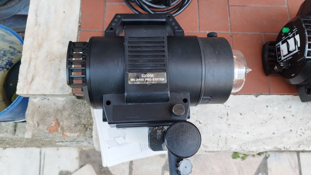 Flash profissional de estúdio americano