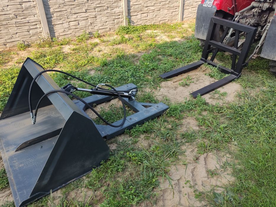 NOWOŚĆ 3 w jednym łyżka do traktora, wózka widłowego paleciak do palet